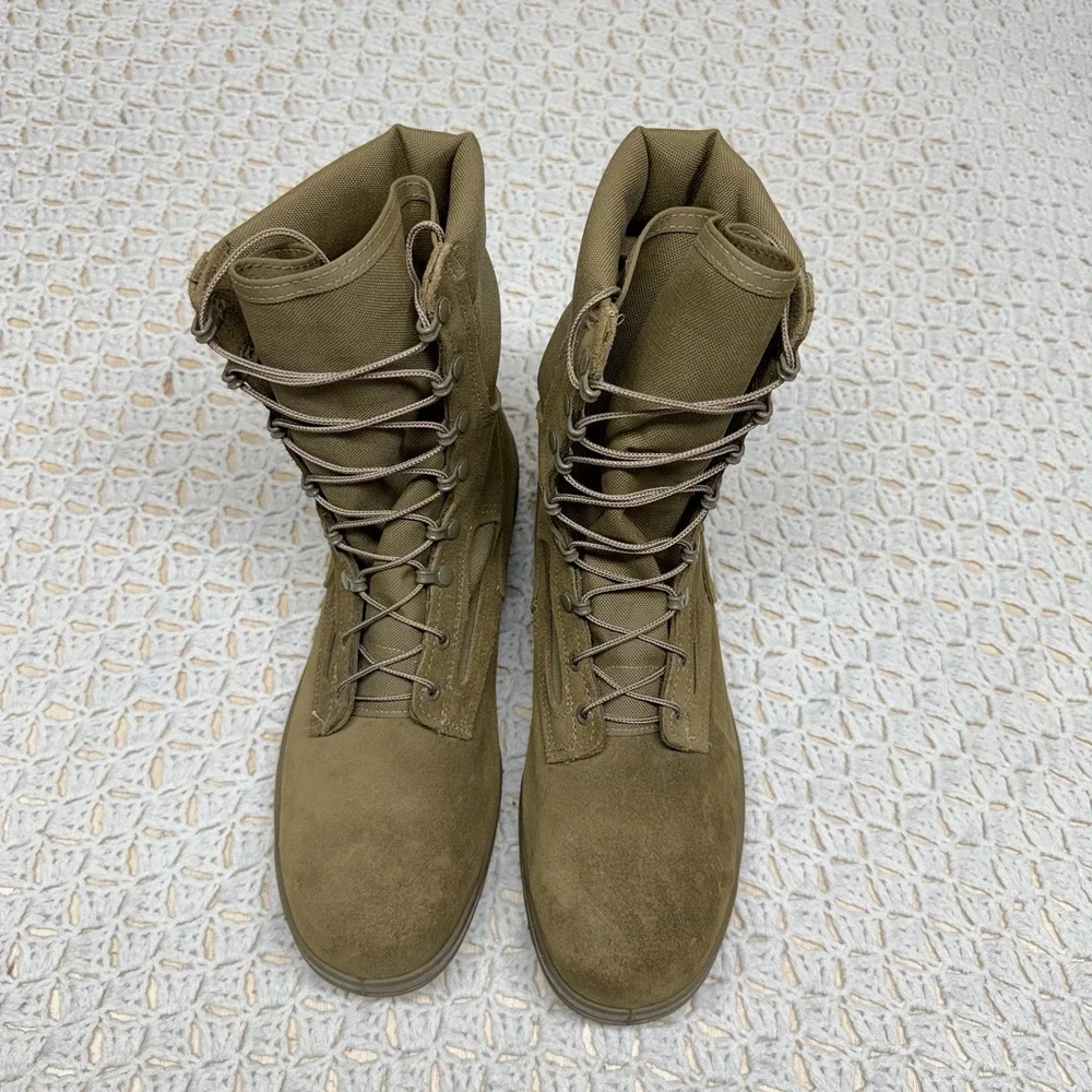Belleville AFTW Boots Sage Mens Size 13 R Core Tex Military Flight  USA Made